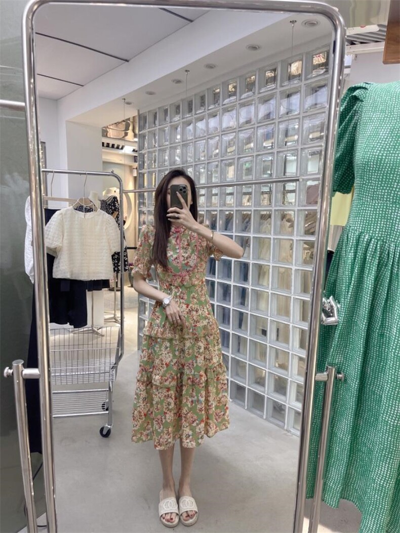 现货，夏季新品超百搭连衣裙，女装连衣裙，挑剔猫