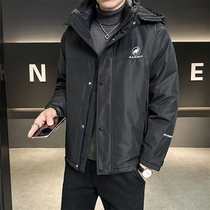 三合一2025新款冲锋衣羽绒服男士冬季新款外套 B240-YR6688-p235图片