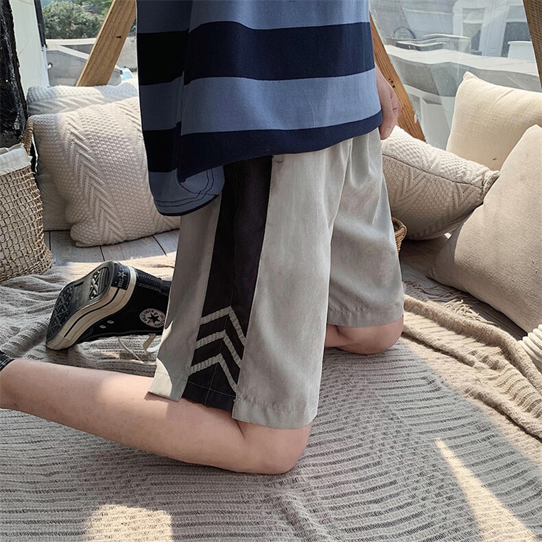 夏季宽松情侣休闲裤运动短裤男XZ707-ND03-P25,男装休闲裤,星座707