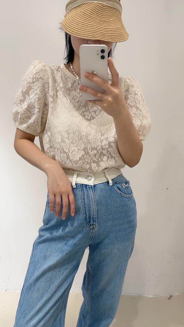 现货夏季新款蕾丝上衣，其它，丽风尚