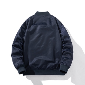 现货 三色秋冬季潮牌夹克棉衣棒球服 欧美街头飞行员外套情侣装图片