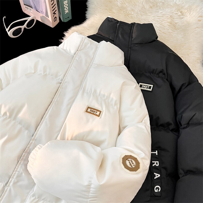 立领皮标棉衣棉服小牛津防水面料拼接棉袄面包服1609-P75量大有差,男装棉衣,星座207