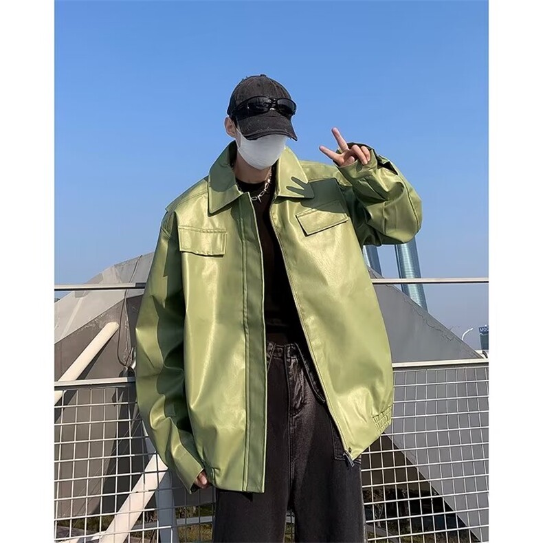 美式秋冬季新款皮夹克外套JW140P75,男装夹克,星座1116-2