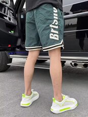 夏季日系简约速干短裤男女宽松休闲冰丝沙滩裤百搭篮球运动五分裤，男装牛仔裤，四季星座505