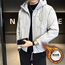 3918P1352025新款棉服加棉冲风衣夹克棉衣外套控卷后195，男装夹克，星座414（原B263）