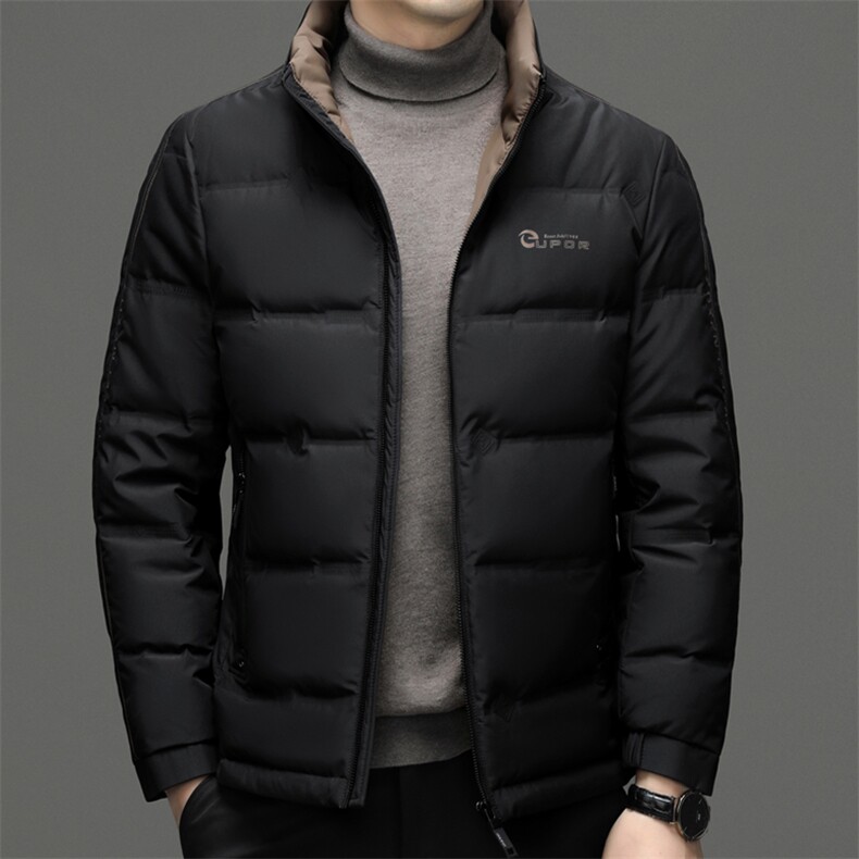 DF82083钱塘2020-2中年男士冬季厚款商务休闲简约羽绒服P240,男装羽绒服,钱塘207-2