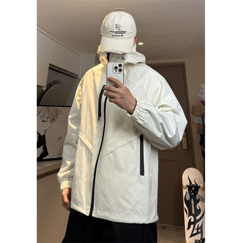 档口图（现货）抖音HN双面穿冲锋衣防风防水外套J3044-P80,男装夹克,星座1213