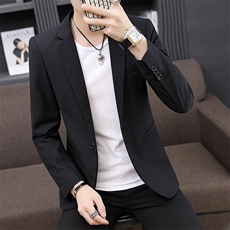 XZ8602P80西装男士修身单上衣青年帅气春秋小西装纯色西服外套，男装西服，星座510A-2