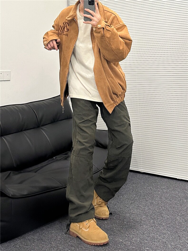 档口主推款软壳某音冲锋裤得物品质常规p45加绒p55,男装休闲裤,星座310A-4