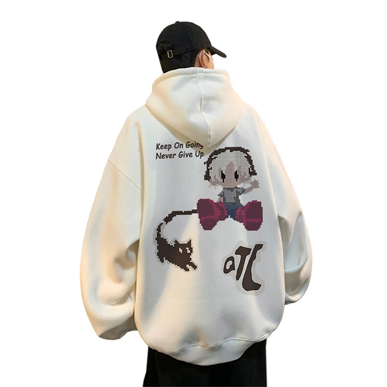 ！连帽圆领卫衣男装港风帽衫男LM160-P35,男装卫衣,电商B367