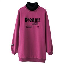 长期现货，冬季新款圆领套头长袖时髦加绒刺绣卫衣，女装卫衣/绒衫，涵誉