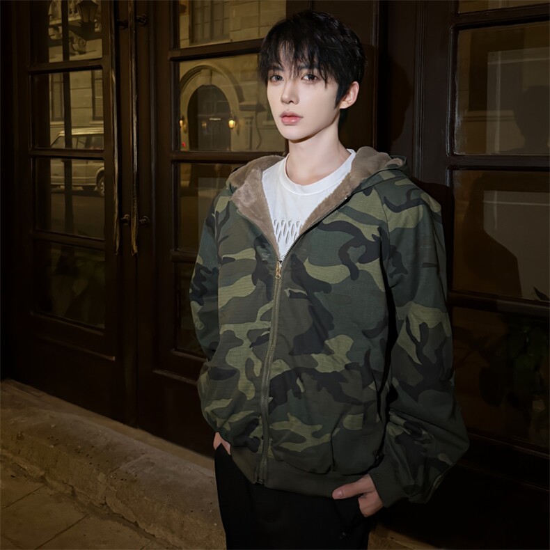 （自家图）街头迷彩棉服男冬季3006-P130，男装棉衣，星座910-5