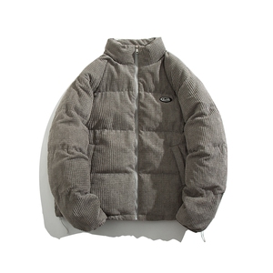 2024精品玉米粒羽绒棉服港风中性平铺男潮牌流行A170-M823-TP85图片