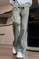 阔腿裤男春季小众垂感痞帅学生显高百搭休闲裤潮HK301-P40，男装休闲裤，电商A178