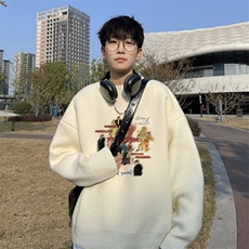 高质量！秋冬季半高领毛衣男士加绒加厚线衣针织衫男DMY537-特P38，男装针织衫/毛衣，电商B371