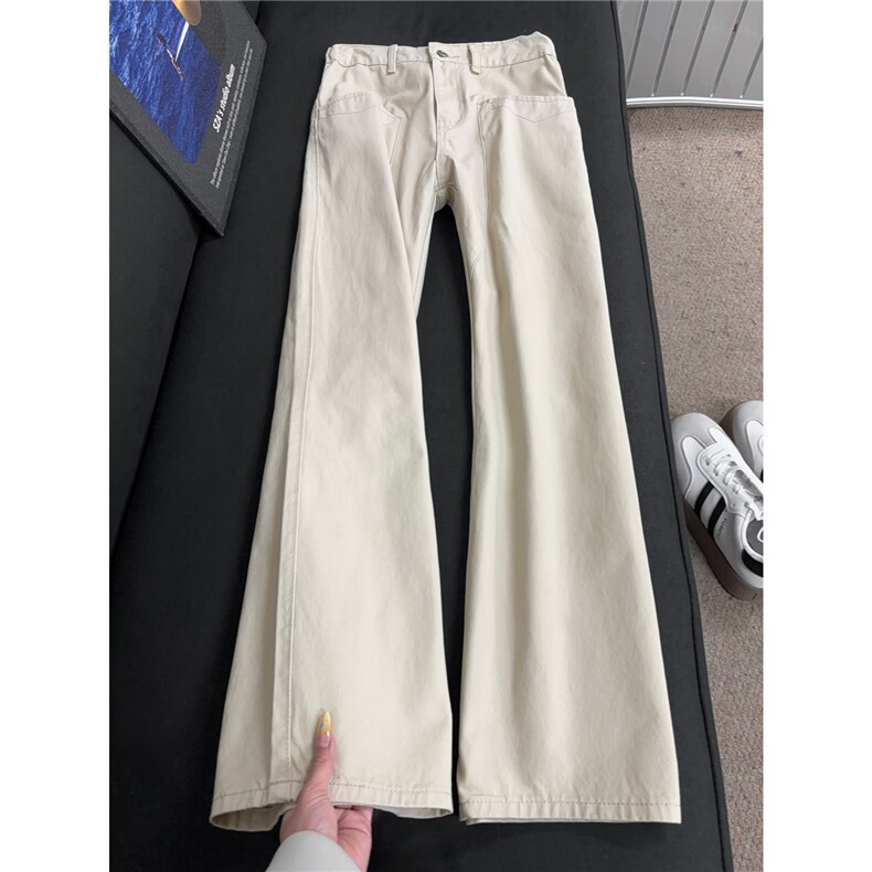 B221 美式ins高街宽松直筒洗褪工装休闲牛仔裤 LK25608-特P48控88图片