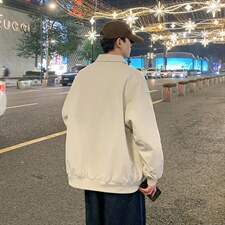 春季新款水洗棉夹克男青少年学生潮流外套GS6768-P75，男装夹克，星座1206（原A206）
