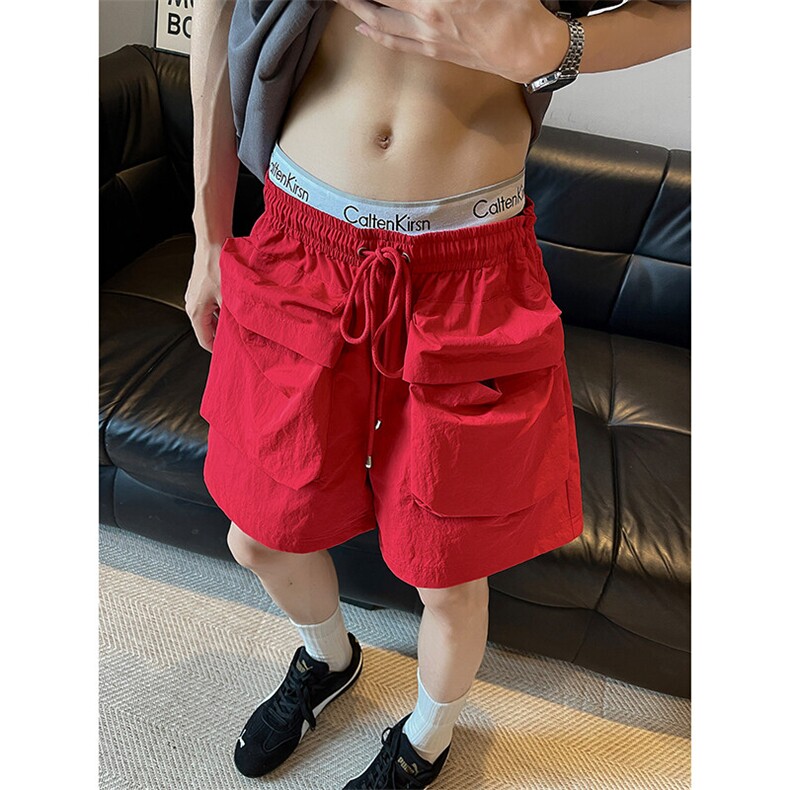 时尚设计百搭随性夏季街头短裤潮牌工装短裤K775TP25无差价图片