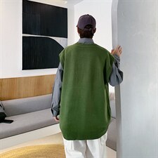 马甲男2024秋冬新款休闲时尚韩版潮青少年坎肩A161-2-MJ2211-P45，男装背心/马甲，电商A161-2