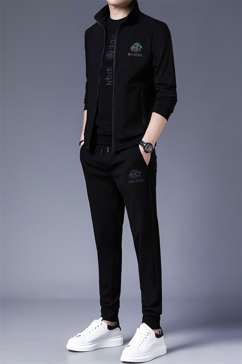 SA8927-3钱塘2020-2时尚休闲简约百搭中青年男士卫衣套装P240,男装休闲套装,钱塘207-2