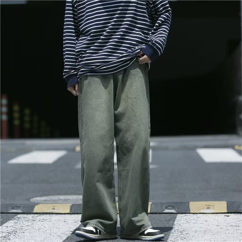 牛仔裤男秋季潮大码休闲裤子高街NT288P45,男装牛仔裤,星座1116-2