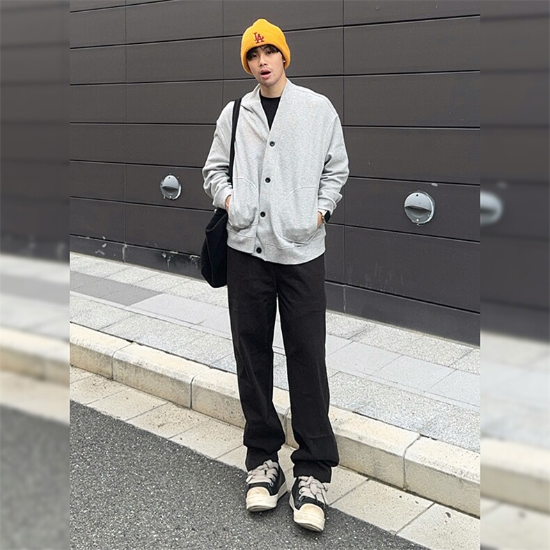 抖音得物高品质二开26春季美式潮牌宽松卫衣开衫日系肌理男女外套,女装短外套,电商A443