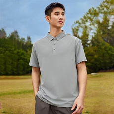 polo衫短袖t恤男士夏季2025新款冰丝速干半袖翻领商务PL12356-P32，男装Polo衫，星座610（原A335）