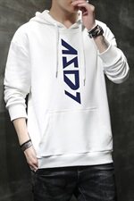 2021年秋季新款连帽卫衣服男士宽松潮流百搭潮牌ins炸街DF174T，男装卫衣，电商A102