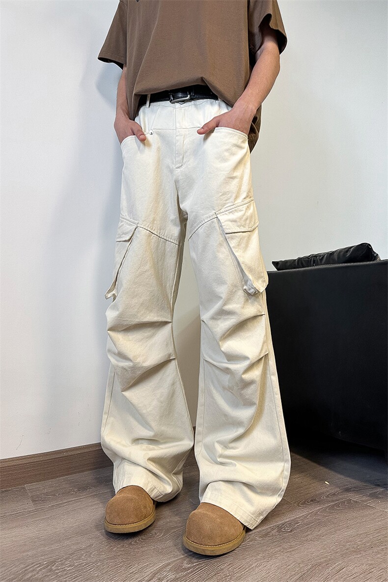 903-AK09-特65【89】S-3XL工装降落伞休闲裤！4,男装工装外套,星座903