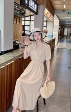 时尚连衣裙，不挑人穿，女装连衣裙，米娜·丹怡