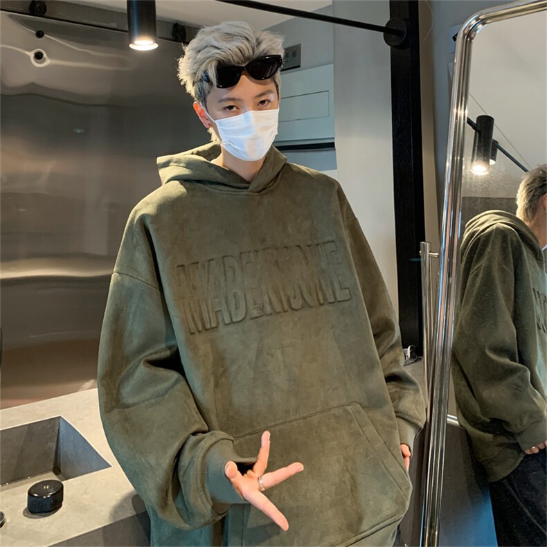 B359-WY2325-特P50限价78美式潮牌钢印字母大码慵懒风男女卫衣,男装卫衣,电商B359