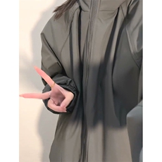 现货美式高街休闲夹克冬季三防立领纯色户外工装加厚棉服外套，男装夹克，电商A486