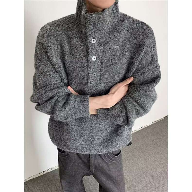 时尚流行简约日系原宿气质潮流文艺慵懒百搭长袖毛衣M5805，男装针织衫/毛衣，星座1116A（原606A-3）