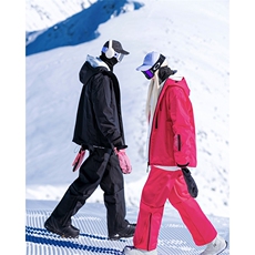 抗寒保暖大码男女防水单板滑雪服套装HF88+K1002J加绒-P270控388，男装棉衣，电商A001