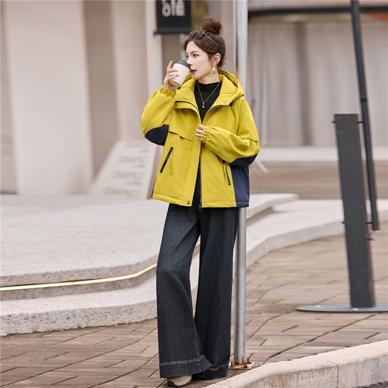 2025年时尚流行简约派克服冬季,女装棉衣/棉服,涵亦佰惠