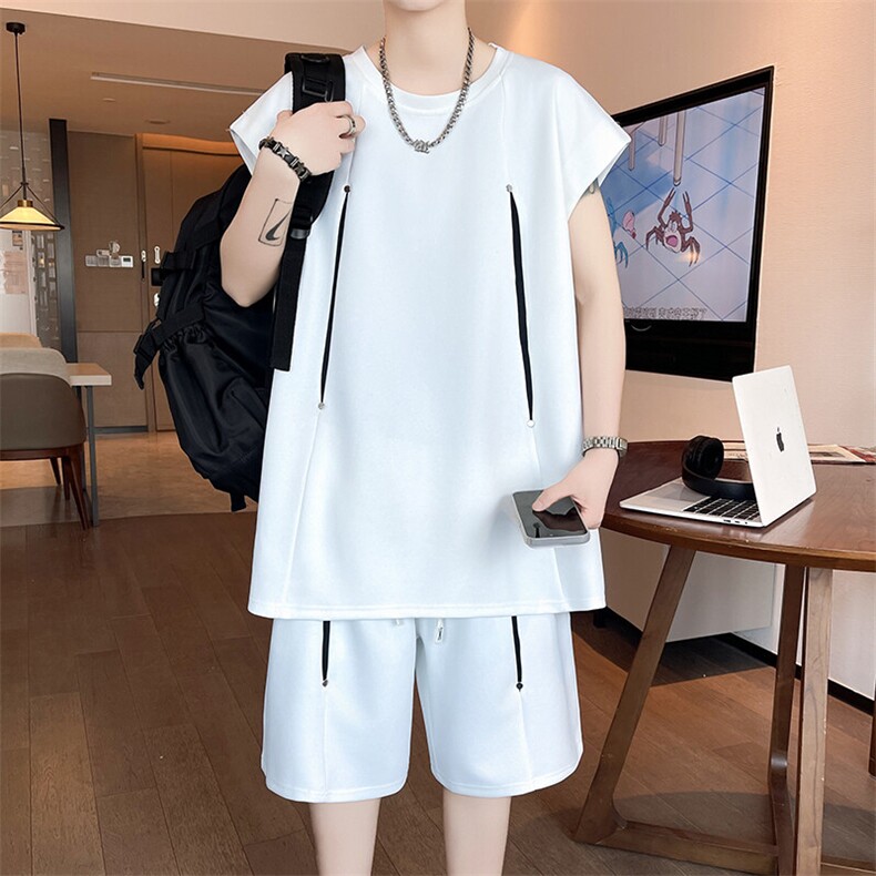 XZ210-1-2568-P50夏季短袖套装,男装T恤,星座210-1