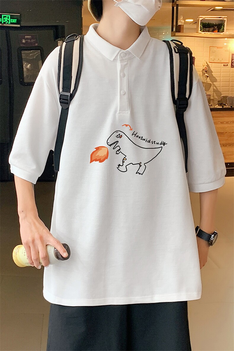 PL57040-P35翻领短袖polo衫男大码胖子半袖t恤男有领保罗衫,男装Polo衫,电商A040