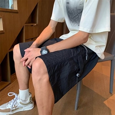 工装短裤男生夏季薄款宽松直筒运动休闲百搭潮牌速干五分裤，男装休闲裤，星座716-4