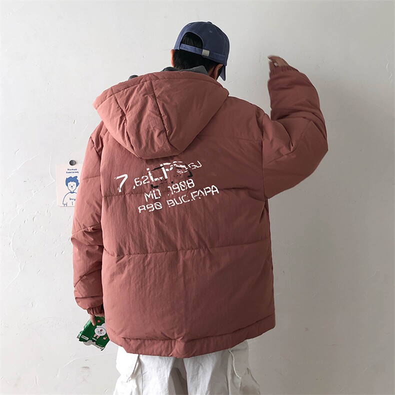 【】A003-HY8008-P130冬装新款印花连帽面包服棉衣几物2,男装棉衣,电商A003