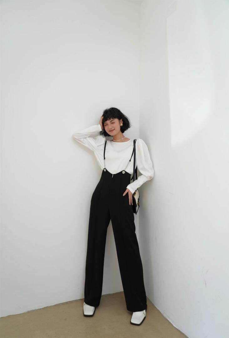 可脱缷金属配件巧妙设计惑背带裤。，其它，GN