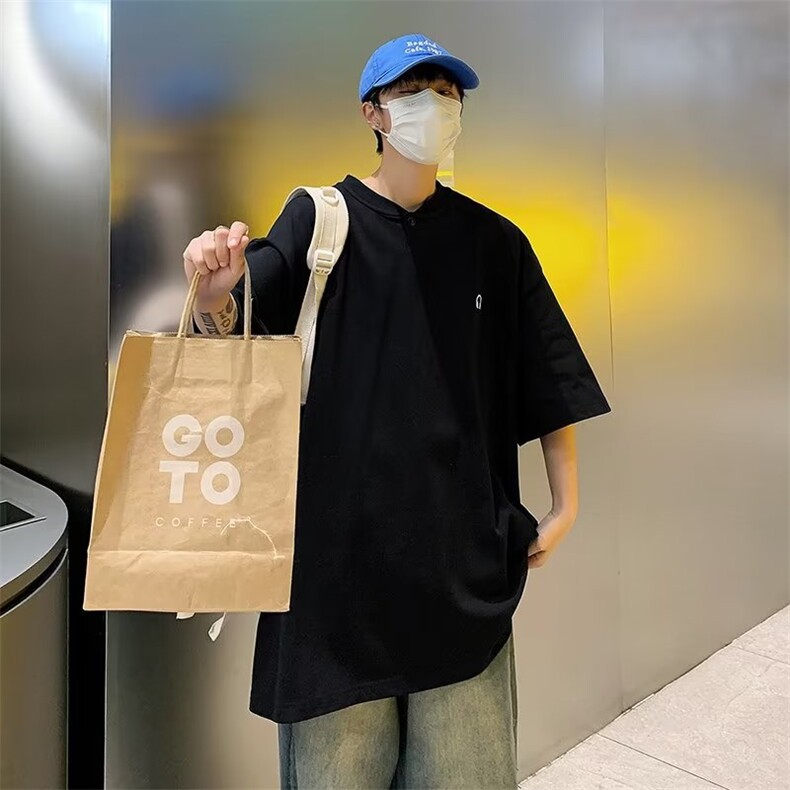 2023圆领城市风貌潮春季新款T恤潮流短袖时尚潮牌青春流行男,男装T恤,星座716-4