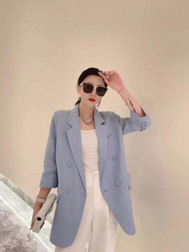 亚麻外套，女装，钱唐名店