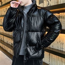 新款男士棉衣冬季保暖外套短款韩版修身棉服立领加厚棉服MY017，男装棉衣，星座1116A-2（原606A-1）