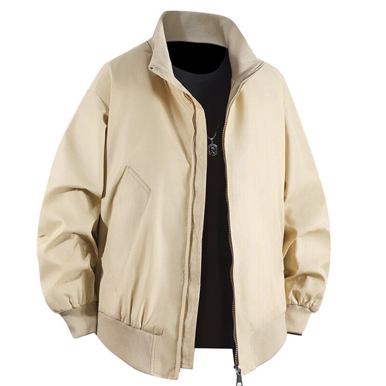 2026春季新款休闲痞帅立领夹克潮流外套A436-JK5001-P65，男装夹克，电商A436