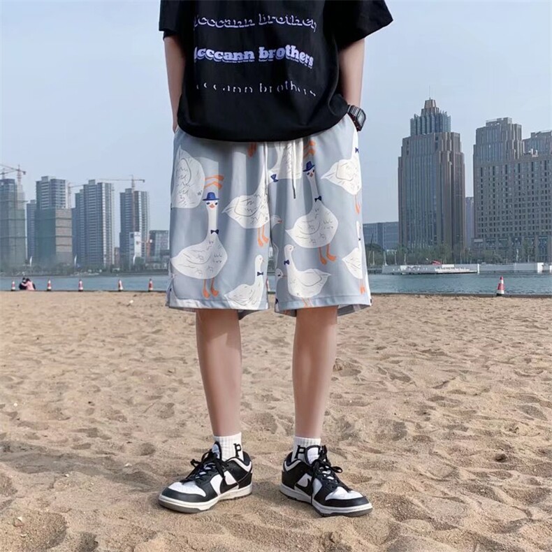 潮流潮男时尚潮牌夏季休闲裤五分裤运动裤大码SK18P28,男装休闲裤,星座1116-2