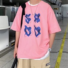男圆领T恤宽松短袖T515P30，男装T恤，星座1116-2