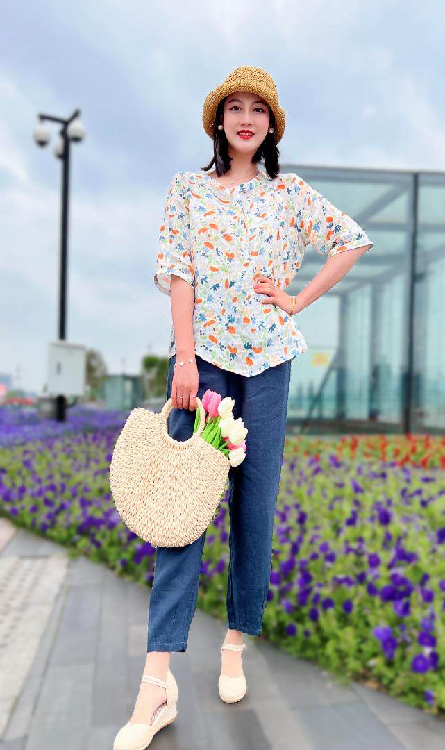 纯苎小衫 时尚女装巜川哲》4028，其它，川哲