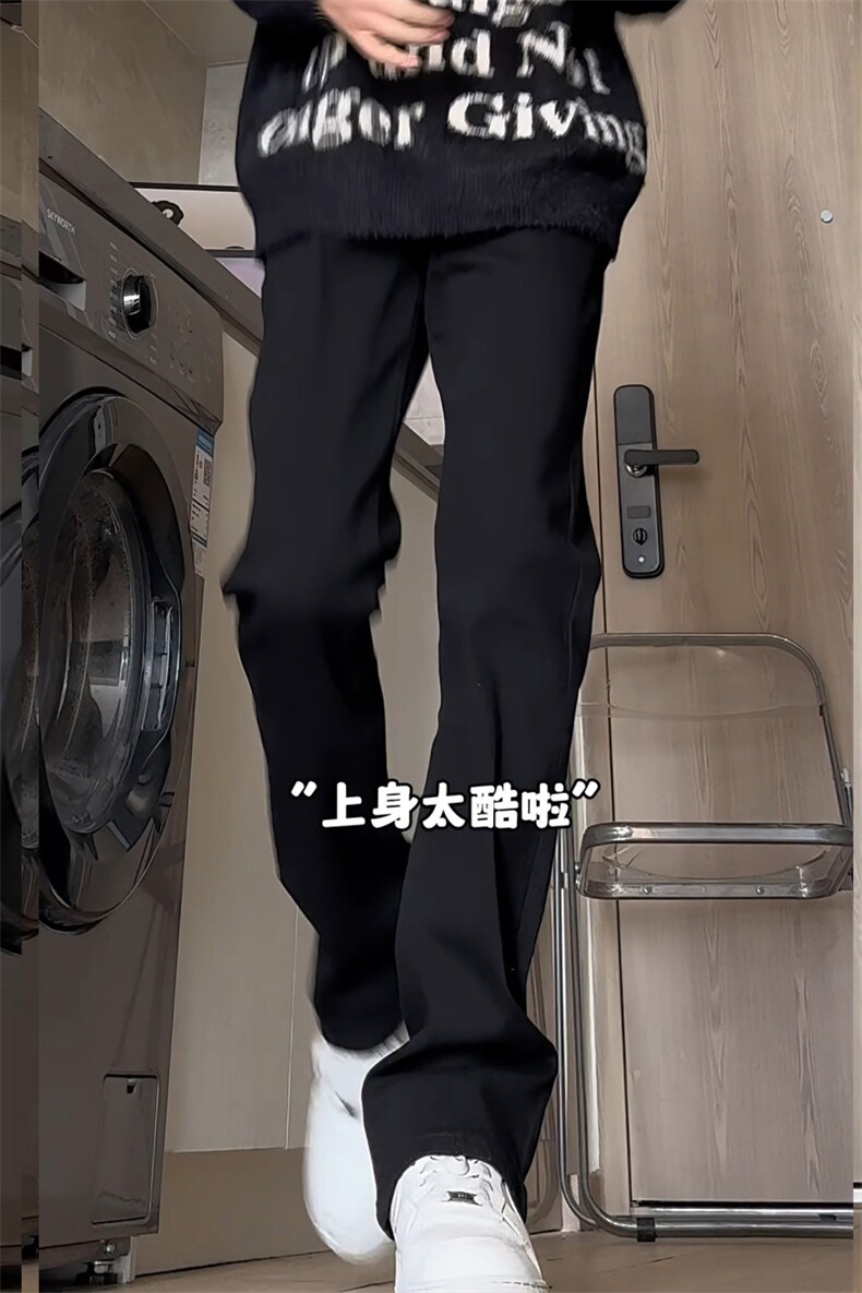 ！2025春季新款男士小脚牛仔裤直筒弹力裤子NZ2401特P38,男装牛仔裤,电商B220