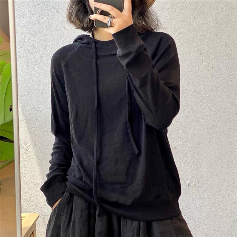 冬季新款磨毛卫衣，女装卫衣/绒衫，月光水岸