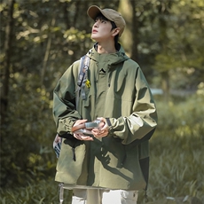 港风23新款秋季时尚百搭夹克户外登山外套F672P85控118，男装夹克，电商A268A
